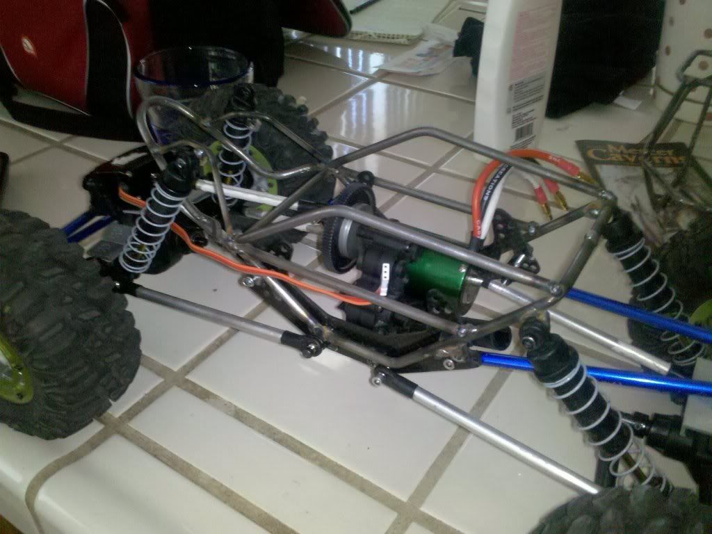 homemade rc crawler chassis